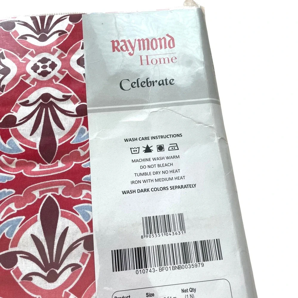 NEW Raymond 100% cotton Bed Sheet Set Preshrunk boho eclectic Moroccan medallion